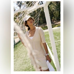 FP MOVEMENT Get Moving Tunic Tee in City Fog XS